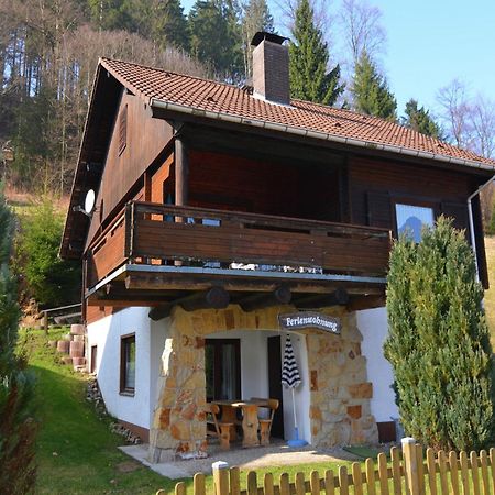 Detached Holiday Residence In The Wonderfully Beautiful Harz Kamschlacken ภายนอก รูปภาพ
