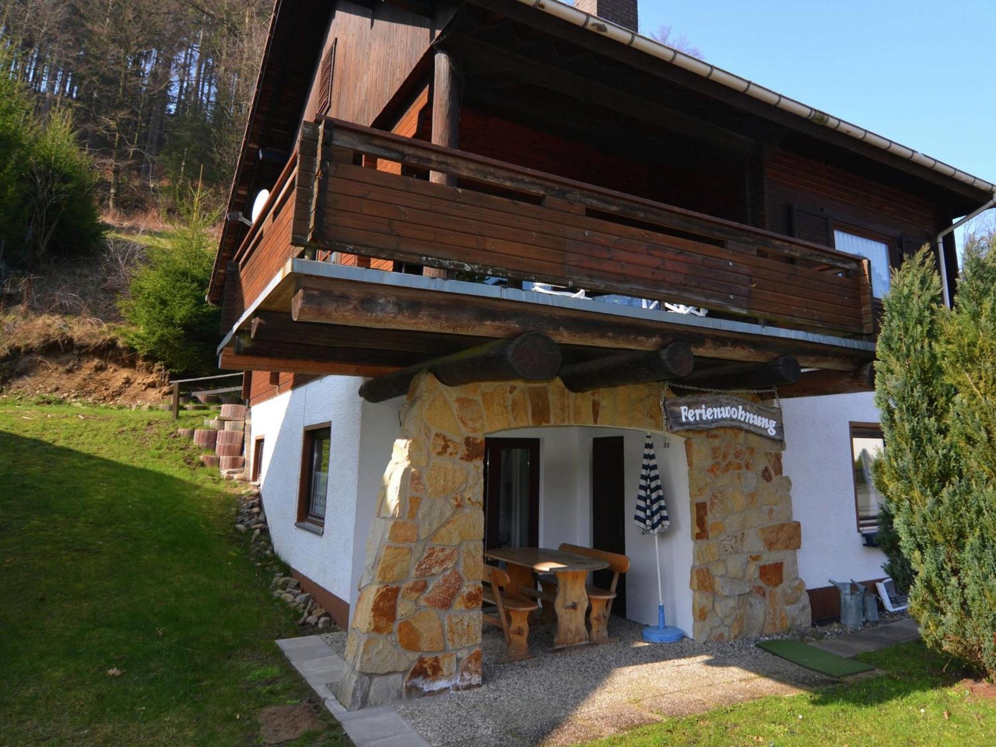Detached Holiday Residence In The Wonderfully Beautiful Harz Kamschlacken ภายนอก รูปภาพ