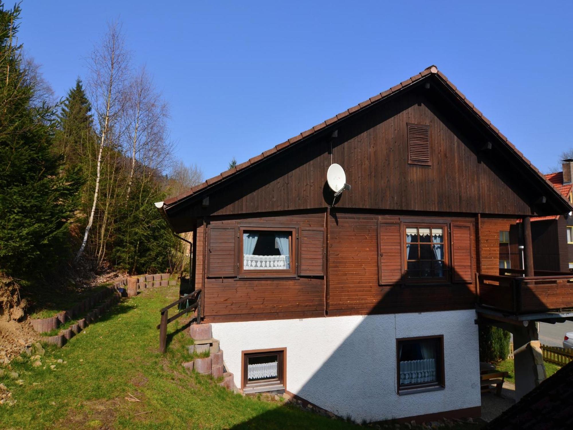 Detached Holiday Residence In The Wonderfully Beautiful Harz Kamschlacken ภายนอก รูปภาพ