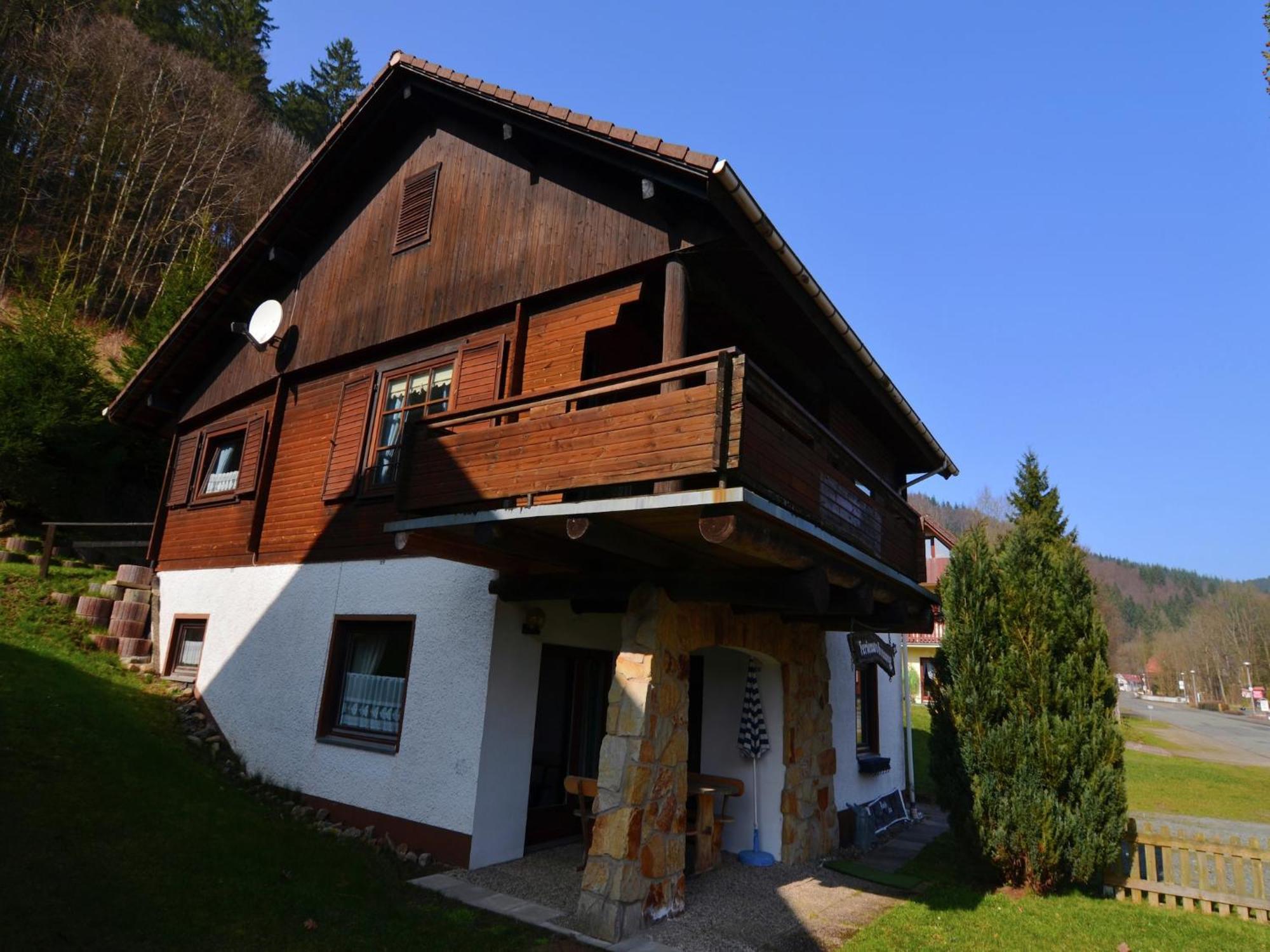 Detached Holiday Residence In The Wonderfully Beautiful Harz Kamschlacken ภายนอก รูปภาพ