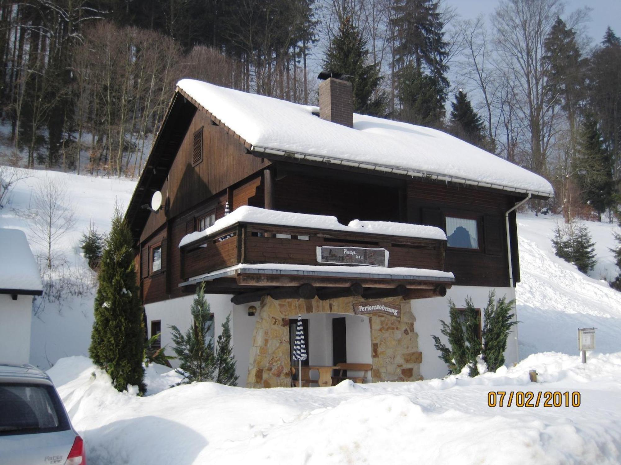 Detached Holiday Residence In The Wonderfully Beautiful Harz Kamschlacken ภายนอก รูปภาพ